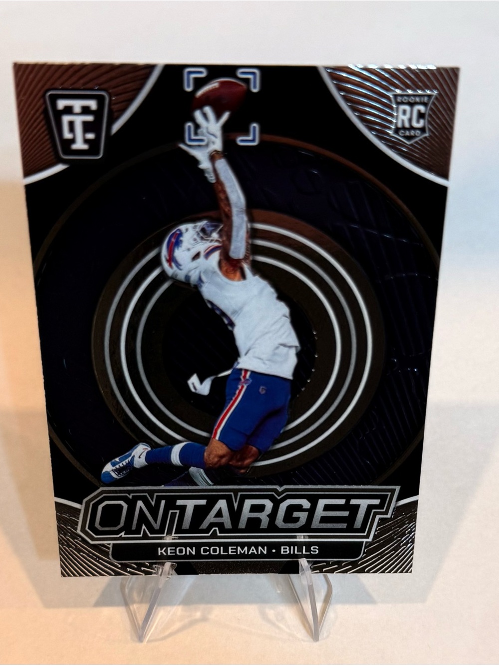 2024 Panini - TotallyCertified # 7 On Target Keon Coleman Rookie Football Card -